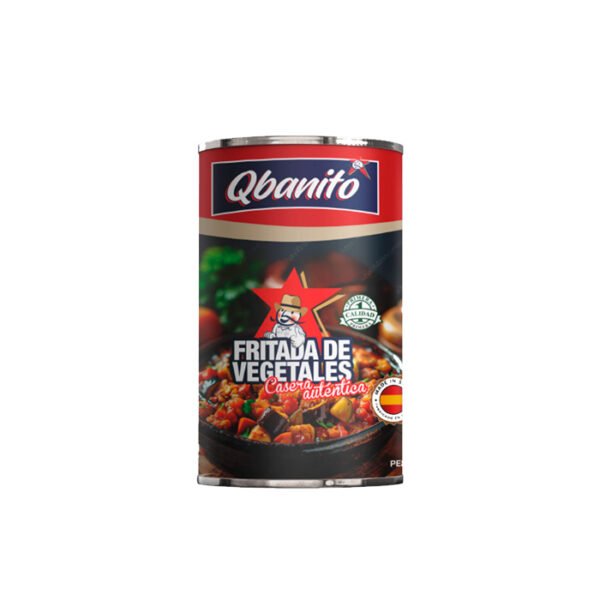 Fritada de vegetales - Qbanito - 420g