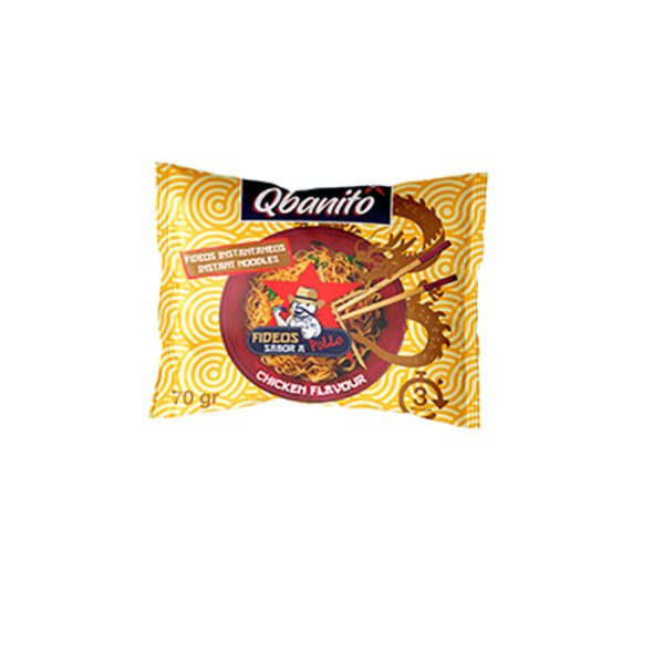 Sopa Instantánea sabor a pollo - Qbanito - 70g